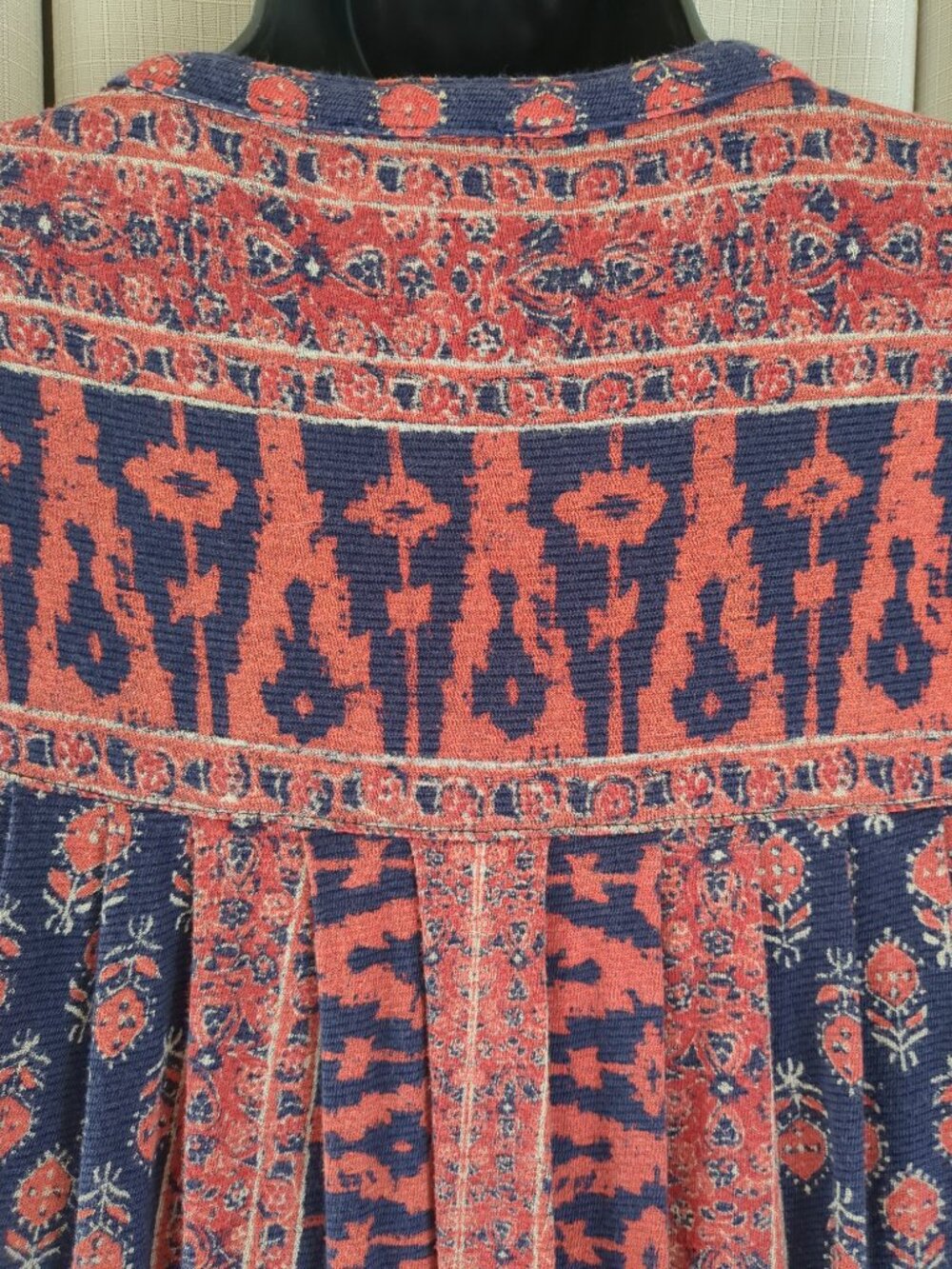 Med Lucky Brand Stretchy Long Sleeve Button Up Tunic / Blouse / Top - Picture 6 of 12